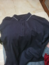 布先生精致撞色專利領(lǐng)長(zhǎng)袖T恤男2025早春新品時(shí)尚刺繡商務(wù)POLO衫BT15380 深海藍(lán) L (175) 曬單實(shí)拍圖