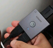 綠聯(lián)HDMI2.0雙向切換器二進(jìn)一出4K60Hz高清1分2一拖二 筆記本電腦擴展接顯示器分屏電視投屏投影70607 曬單實(shí)拍圖
