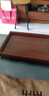靜閑居托盤(pán)木質(zhì)茶盤(pán)長(cháng)方形木托盤(pán)木盤(pán)木制木長(cháng)條盤(pán)酒杯茶杯置物盤(pán)咖啡 胡桃色托盤(pán)無(wú)提手38*25cm 曬單實(shí)拍圖