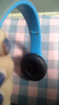 音享帝 UMUSICVAN正品頭戴式P47耳機藍牙無(wú)線(xiàn)耳麥游戲降噪裝飾拍照道具運動(dòng)輕便耳罩式 藍色 曬單實(shí)拍圖