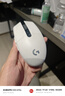 羅技（G）G304 LIGHTSPEED無(wú)線(xiàn)鼠標 游戲鼠標 輕質(zhì)便攜 絕地求生FPS鼠標英雄聯(lián)盟LOL吃雞 生日禮物 白色 曬單實(shí)拍圖