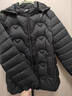 2025新款棉服女短款輕薄冬季韓版修身棉襖大碼顯瘦媽媽裝棉衣外套 黑色 2XL 建議108-118斤 曬單實(shí)拍圖