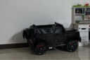 福兒寶奔馳授權大G兒童電動(dòng)車(chē)玩具車(chē)可坐人四輪帶遙控越野小孩寶寶送禮 四驅黑+減震器+后備箱+皮座+軟胎 曬單實(shí)拍圖