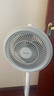 美的（Midea）【暴風(fēng)循環(huán)】空氣循環(huán)扇大風(fēng)量搖頭電風(fēng)扇家用臺(tái)式落地扇輕音臥室節(jié)能小風(fēng)扇柔風(fēng)輕羽扇 FGA24TQ 曬單實(shí)拍圖