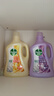 滴露（Dettol）衣物柔順劑持久留香 衣服柔軟劑除菌劑香氛留香珠 防靜電除味護(hù)色 【店長(zhǎng)推薦】2.5L*2大瓶組合 曬單實(shí)拍圖