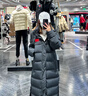 李寧長(cháng)款羽絨服帶國旗羽毛球系列男女同款冬鴨絨運動(dòng)上衣 25新品 黑色 XL (180) 曬單實(shí)拍圖