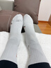 皮爾卡丹襪子男士秋冬季【100%純棉+10A抗菌】防臭吸汗中筒運動(dòng)休閑耐磨襪 曬單實(shí)拍圖