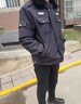 雙面刃秋冬季加厚保安工作服男制服安保服裝褲子夾克冬裝短款棉衣 更多請聯(lián)系客服 M 曬單實(shí)拍圖