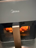 美的（Midea）空氣炸鍋機新款家用免翻面透明可視大容量空氣炸鍋不用翻面可視電炸鍋微波爐烤箱一體機烤紅薯機 【自研AI智能算法烹飪KZC539J5】 5.3L 曬單實(shí)拍圖
