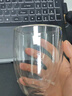 Glasslock杯子雙層咖啡玻璃杯耐熱防燙透明拿鐵牛奶家用水杯簡(jiǎn)約無(wú)柄350ml 曬單實(shí)拍圖