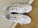 森達（SENDA）王楚然同款月牙鞋德訓鞋女春季新款商場(chǎng)同款休閑板鞋4NR26AM5 網(wǎng)面-月牙白 38 曬單實(shí)拍圖