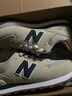新百倫男鞋官方秋冬透氣網(wǎng)面運動(dòng)鞋子女鞋休閑情侶N字574阿甘復古跑步鞋 574灰藍 42 曬單實(shí)拍圖
