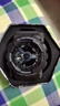 卡西歐（CASIO）G-SHOCK 暗夜之光黑武士運動(dòng)防水男士腕表電子手表 GA-110-1BDR 曬單實(shí)拍圖