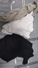 雅鹿純棉男士背心運動(dòng)健身男無(wú)袖跨欄中老年全棉寬松內穿男士打底汗衫 【黑白灰】純棉背心3件袋裝 3XL 【建議150-180斤】 曬單實(shí)拍圖
