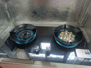 山彩好太太燃氣灶天然氣液化氣灶煤氣灶家用猛火5.2kw雙灶一級能效節能省氣灶具增壓直噴臺嵌兩用廚房免開(kāi)孔 上門(mén)安裝【鴛鴦九腔猛火】防風(fēng)聚能+防爆玻璃 管道天然氣12T 曬單實(shí)拍圖