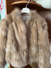 MSBEAST野獸小姐 進(jìn)口藍狐坎毛暈染色V領(lǐng)短款狐貍毛皮草外套女丨霜華映月 暈染日光金 新色 S 曬單實(shí)拍圖