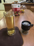 天喜（TIANXI）茶杯茶水分離杯雙層玻璃杯便攜泡茶杯男女車(chē)載商務(wù)辦公水杯 尊貴黑500ML 曬單實(shí)拍圖