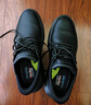 斯凱奇（Skechers）閃穿鞋男士休閑皮鞋商務(wù)鞋通勤鞋一腳蹬舒適軟底上班205353 全黑色/BBK 41 曬單實(shí)拍圖