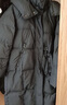 森馬（Semir）輕松|羽絨服女冬季長(cháng)款90絨子防潑水可拆卸帽面包服101724113003 曬單實(shí)拍圖