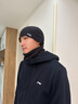 JEEP帽子脖套冬季男加絨保暖圍脖防風(fēng)防寒護臉護頸騎行面罩女 黑色 曬單實(shí)拍圖
