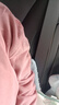 米婭琳 孕婦裝春裝新款長(cháng)袖上衣韓版寬松哺乳衣外出時(shí)尚春秋季哺乳衛衣 粉色（春秋款） L（適合100-120斤） 曬單實(shí)拍圖