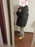 鴨鴨（YAYA）時(shí)空道宇系列三防羽絨服情侶男女短款冬季新款泡芙加厚面包服外套 月光白色 L (建議130-150斤) 曬單實(shí)拍圖