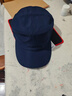 歌希尼爾軍帽男春秋帽子男士鴨舌帽平頂帽大頭圍秋冬休閑帽百搭防曬遮陽(yáng)帽 藏青色可調節 M 中碼58cm 曬單實(shí)拍圖