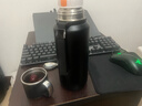 恩爾美（nRMEi）保溫杯大容量男士男款316不銹鋼燜泡茶杯茶水分離高顏值便攜水杯 曜石黑【316+茶水分離】800ml 曬單實(shí)拍圖
