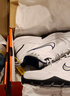 耐克NIKE男秋冬老爹鞋AIR MONARCH IV 運動(dòng)訓練鞋415445-102白藍40.5 曬單實(shí)拍圖