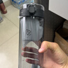 米家磁彈泡茶杯 Tritan材質(zhì)茶水分離杯 運動(dòng)塑料水杯800mL 磁吸茶倉杯 黑色 曬單實(shí)拍圖