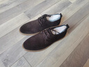 他她（TATA）男士靴耐磨舒適復古時(shí)尚沙漠靴加絨皮翻毛男靴休閑皮鞋VVX03DD2 啡色 42 曬單實(shí)拍圖