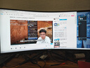 海信34英寸帶魚(yú)屏 200Hz高刷 1000R曲率 廣色域 HDR400 WQHD 曲面電競(jìng)顯示屏 顯示器 34G6K 曬單實(shí)拍圖