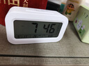 康巴絲（Compas）鬧鐘夜光聰明燈智能語(yǔ)音報時(shí)起床神器自動(dòng)感光三組鬧鈴小鬧鐘兒童學(xué)生鐘 2139 白色 曬單實(shí)拍圖