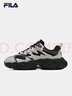 FILA 斐樂(lè )官方女鞋老爹鞋運動(dòng)鞋2025秋季新款鞋子蕨草鞋2休閑鞋 黑/南極灰-BA 38.5 曬單實(shí)拍圖