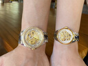歐品客【龍鳳呈祥】情侶手表一對正品瑞士機械表防水夜光七夕情人節禮物 進(jìn)口機芯-藍寶石表鏡-男女款全金 曬單實(shí)拍圖
