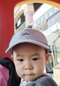 尼多熊兒童帽子秋季純棉嬰兒鴨舌帽遮陽(yáng)兒童棒球帽男女童春秋透氣軟頂 曬單實(shí)拍圖