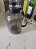 特步運動(dòng)水壺噸杯噸桶大容量大肚杯塑料杯刻度吸管戶(hù)外健身便攜耐高溫 噸噸黑【直飲+吸管】基礎1800ml 耐高溫/嬰兒材質(zhì)/噸噸 曬單實(shí)拍圖
