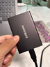 三星（SAMSUNG）T7/T7shield/T9/移動(dòng)固態(tài)硬盤(pán)type-c接口NVMe加密移動(dòng)ssd游戲機大容量外置存儲15手機外錄直連安卓 T7 太空灰|金屬機身 名片大小 1T 曬單實(shí)拍圖