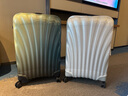 新秀麗（Samsonite）行李箱25英寸拉桿箱時(shí)尚輕盈貝殼旅行箱托運密碼箱極光綠CS2 曬單實(shí)拍圖