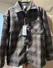 名面復古秋季格子外套男寬松工裝休閑男士長(cháng)袖襯衫秋冬季百搭大碼襯衣 咖色 【重磅550G】 M 【100-120斤】 曬單實(shí)拍圖