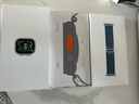 Apple/蘋(píng)果 Watch Ultra 3 智能手表GPS+蜂窩款49毫米原色鈦金屬表殼淺藍色高山回環(huán)式表帶L MEWQ4CH/B 曬單實(shí)拍圖
