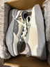 鴻星爾克電池熊貓4lite板鞋男鞋2025秋冬季新款厚底百搭休閑運動(dòng)鞋子男 循環(huán)灰/微晶白/鋼灰色 40 曬單實(shí)拍圖