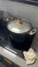 鏗鏘湯鍋不粘鍋麥飯石家用火鍋鍋雙耳煮肉鍋燃氣爐電磁爐火鍋專(zhuān)用鍋 深湯鍋【麥飯石28cm】 28cm 曬單實(shí)拍圖