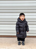 帕西爺爺兒童羽絨服加厚中長(cháng)款2025新款外套男女大防風(fēng)保暖冬裝2490 黑色 110 cm（充絨量121g） 曬單實(shí)拍圖