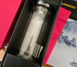 希諾（HEENOOR）雙層玻璃杯男家用商務(wù)辦公泡茶杯子過濾車載水杯XN-9302 345mL 曬單實(shí)拍圖