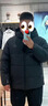 阿迪達斯羽絨服男裝新款25冬季保暖運動(dòng)服鴨絨連帽抗寒防風(fēng)羽絨夾克外套男 黑色/鴨絨/絨子含量80% /款型偏大一碼 3XL /190/120A /推薦230-250斤 曬單實(shí)拍圖
