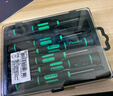 寶工（Pro'skit) SD-081A 7件套綠黑十字/一字精密起子組 曬單實(shí)拍圖
