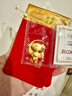 明牌珠寶 黃金項鏈 足金心相連愛心套鏈禮物女AFB0085工費250 42-43厘米 約4.04克 曬單實拍圖
