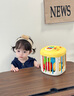 迪漫奇嬰兒塞塞樂(lè )0-1歲寶寶小黃鴨玩具新生嬰兒幼兒早教抓握益智玩具 曬單實(shí)拍圖