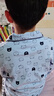 嚕嚕牛兒童睡衣男童純棉春秋長(zhǎng)袖男孩中大童小孩子家居服套裝全棉 淡藍(lán)色-17013 175 (L碼建議身高165-170) 曬單實(shí)拍圖